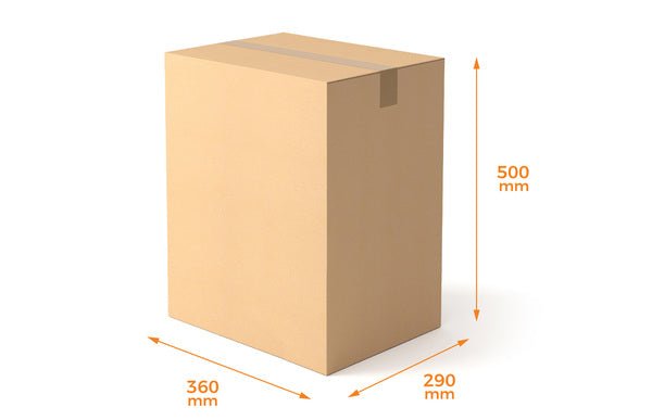 RSC Shipping Carton Tall Closure - 100% Recyclable