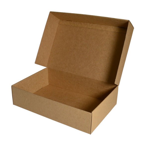 SAMPLE 12 Cupcake Box Mailer 28857 with Optional Insert (Please see 700-28858-12) - Kraft Brown (MTO) - PackQueen