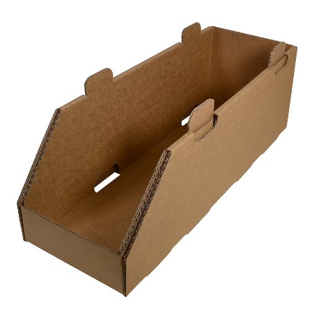 SAMPLE - 1EB - SUPER Strong Stackable Pick Bin Box & Part Box 29321 - Kraft Brown - PackQueen