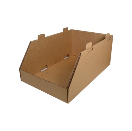 SAMPLE - 1EB - SUPER Strong Stackable Pick Bin & Part Box 29152 (Large) - Kraft Brown - PackQueen