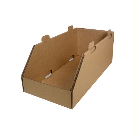SAMPLE - 1EB - SUPER Strong Stackable Pick Bin & Part Box 29153 (Small) - Kraft Brown - PackQueen