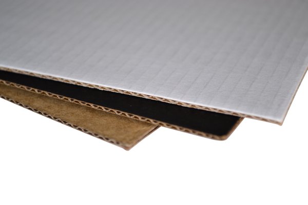 SAMPLE A4 Cardboard Sheet (210mm x 297mm x 1.5mm) - Kraft White - PackQueen