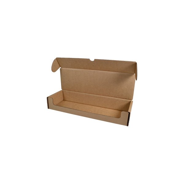 SAMPLE - B Flute - 6 Beer Can Shipper Box - Kraft Brown - PackQueen