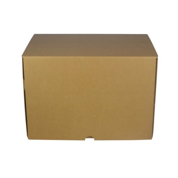 SAMPLE - B Flute - One Piece Mailing Gift Box 6056 - Kraft Brown - PackQueen