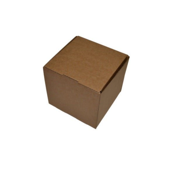 SAMPLE - B Flute - One Piece Postage & Mailing Box 24990 - Kraft Brown - PackQueen