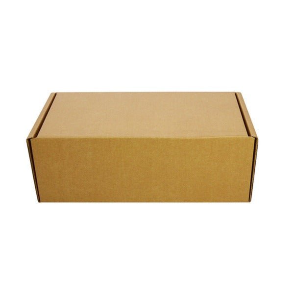 SAMPLE - B Flute - One Piece Postage & Mailing Box 4101 - Kraft Brown - PackQueen