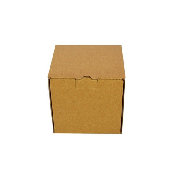 SAMPLE - B Flute - One Piece Postage & Mailing Box 7696 - Kraft Brown - PackQueen