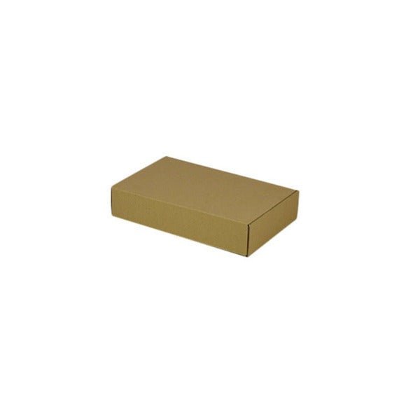 SAMPLE - B Flute - One Piece Postage & Mailing Box 9012 - Kraft Brown - PackQueen