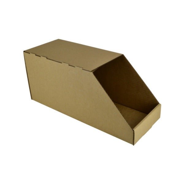 SAMPLE - B Flute - Pick Bin Box & Part Box Covered 32515 - Kraft Brown
