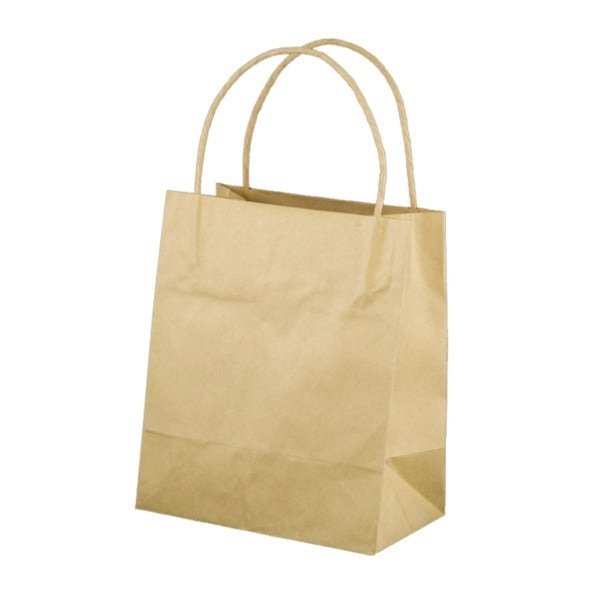 SAMPLE - Brown Kraft Paper Gift Bag Toddler - PackQueen