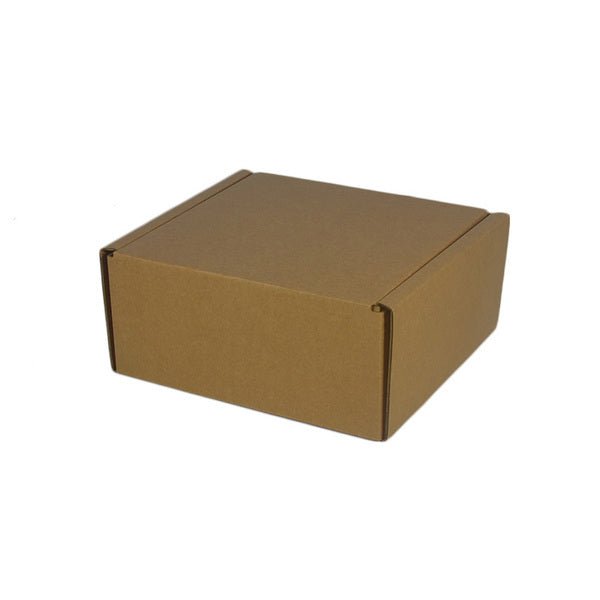 SAMPLE - C Flute - One Piece Postage & Mailing Box 3221 - Kraft Brown - PackQueen
