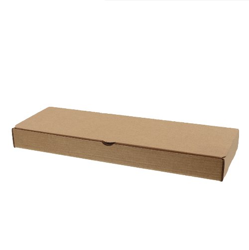 SAMPLE - Cardboard Three Cookie Box - Kraft Brown - PackQueen