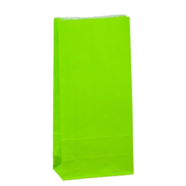 SAMPLE - Carnival Gift Bag Small No Handles - Lime - PackQueen