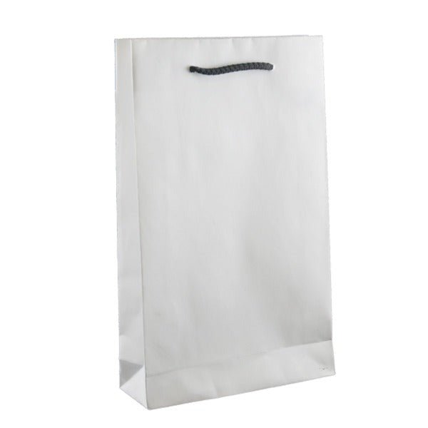 SAMPLE - Deluxe White Kraft Paper Gift Bag Baby - PackQueen