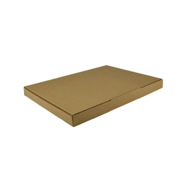SAMPLE - E Flute - A4 Postal Box 25mm High - Kraft Brown - PackQueen