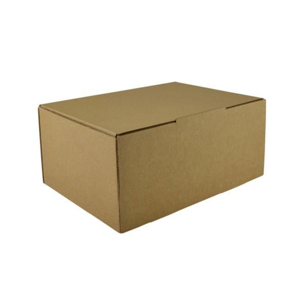 SAMPLE - E Flute - A5 Postal Box 125mm High - Kraft Brown - PackQueen