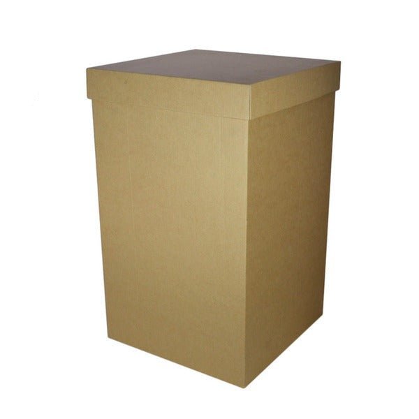 SAMPLE E Flute Extra Large Gift Box Base Lid Kraft Brown