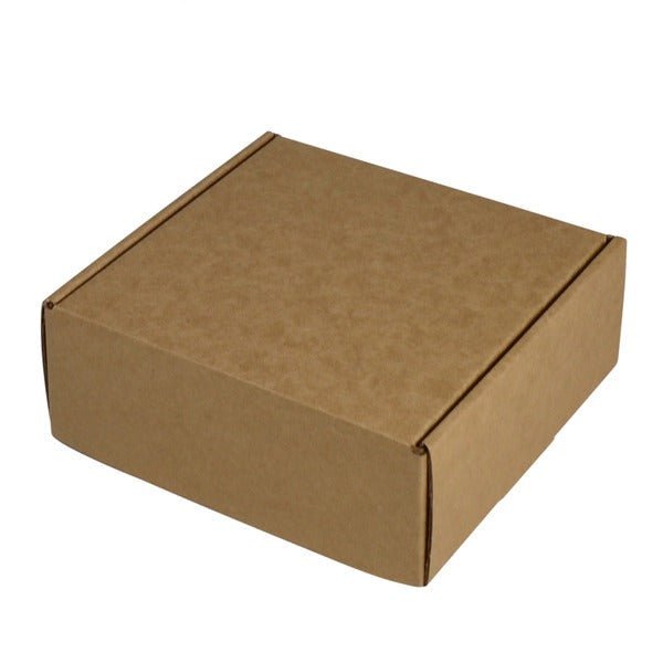 SAMPLE - E Flute - One Piece Mailing Gift Box 22743 - Kraft Brown - PackQueen