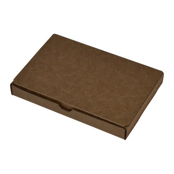 SAMPLE - E Flute - One Piece Mailing Gift Box 24998 - Kraft Brown - PackQueen