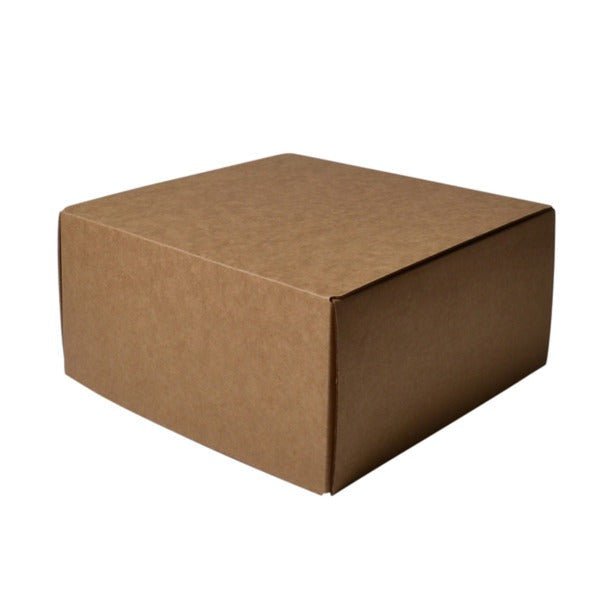 SAMPLE - E Flute - One Piece Mailing Gift Box 26772 - Kraft Brown - PackQueen