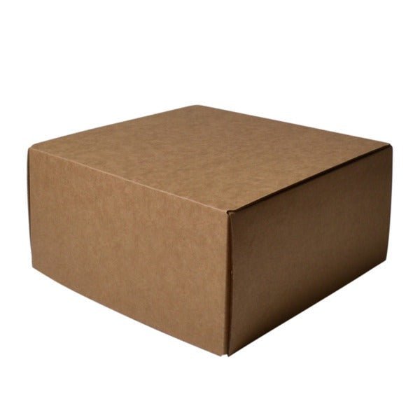 SAMPLE - E Flute - One Piece Mailing Gift Box 26773 - Kraft Brown - PackQueen