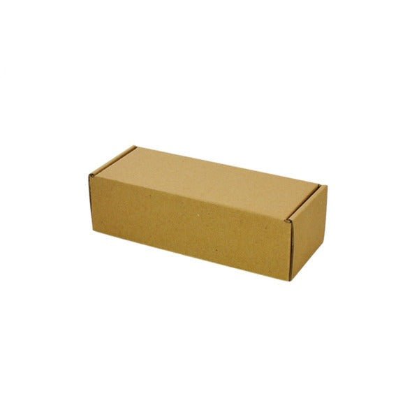 SAMPLE - E Flute - One Piece Mailing Gift Box 27046 - Kraft Brown - PackQueen