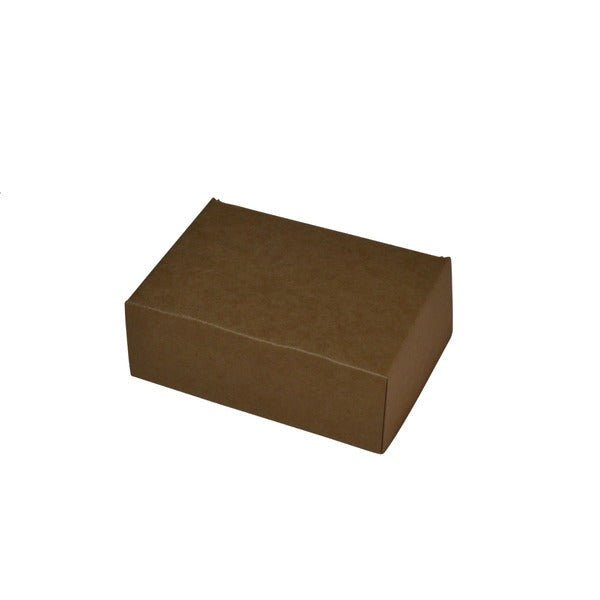 SAMPLE - E Flute - One Piece Mailing Gift Box 28663 - Kraft Brown - PackQueen