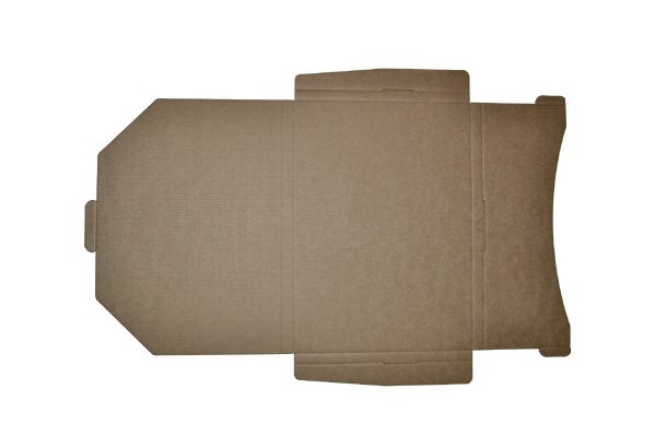 SAMPLE - E Flute - One Piece Slim Line Postage & Mailing Box 28784 - Kraft Brown - PackQueen