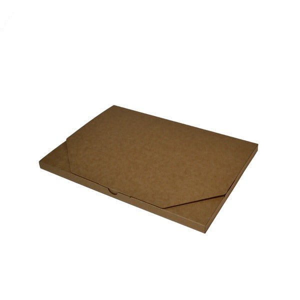 SAMPLE - E Flute - One Piece Slim Line Postage & Mailing Box 28784 - Kraft Brown - PackQueen