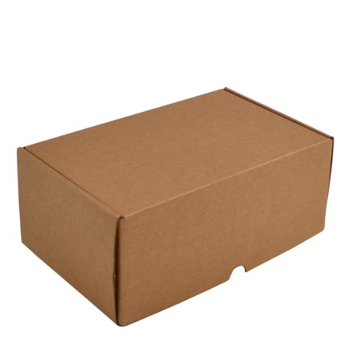SAMPLE - One Piece Gift Mailer Box 30078 - Kraft Brown - PackQueen