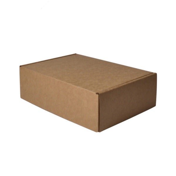 SAMPLE One Piece Postage & Mailing Box 26980 - Kraft Brown - PackQueen