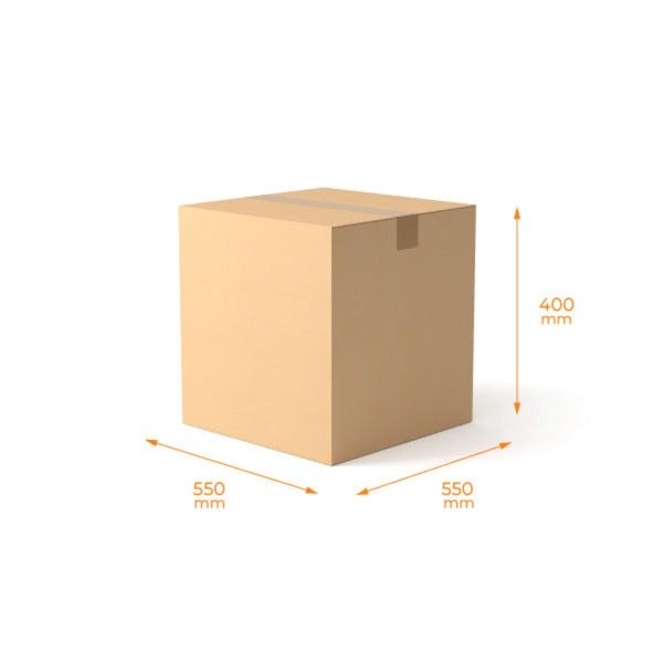 SAMPLE - RSC Shipping Carton 326094 1C Kraft Brown Board - PackQueen