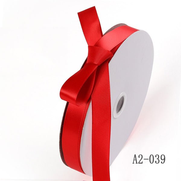 Satin Ribbon (26mm x 90metres) - Red - PackQueen