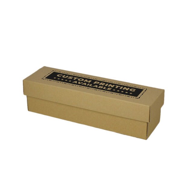 Single 100mm Champagne Gift Box (Base & Lid) - PackQueen