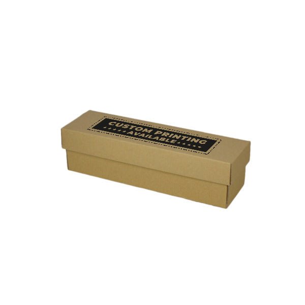 Single 90mm Champagne Gift Box (Base & Lid) - PackQueen