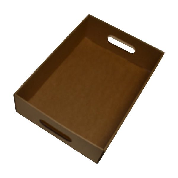 Small Gourmet Hamper Display Tray With Hand Holds 25163 (Optional Outer Display Box Available) - PackQueen