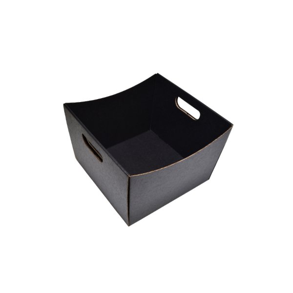 Small Luxe Cardboard Hamper Tray - PackQueen