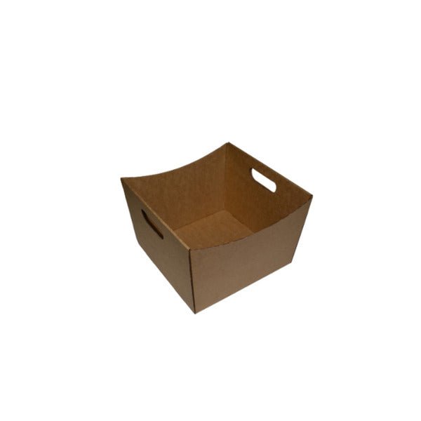 Small Luxe Cardboard Hamper Tray - PackQueen