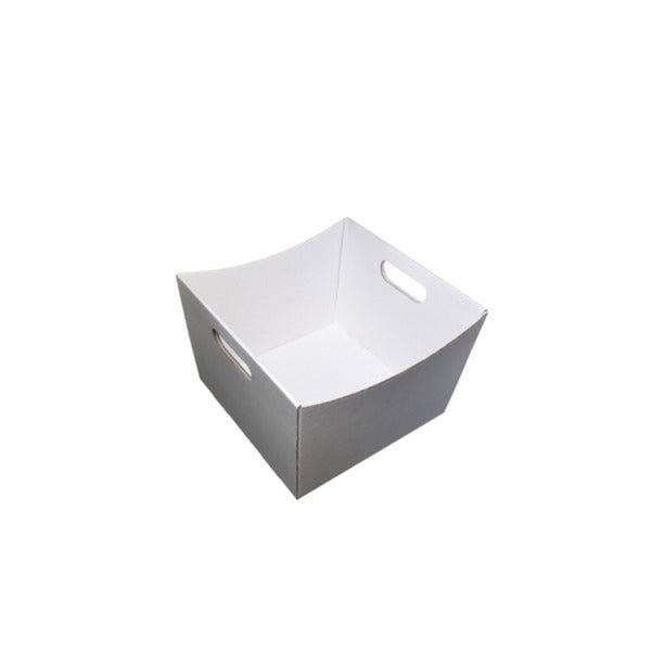 Small Luxe Cardboard Hamper Tray - PackQueen