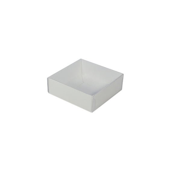 Square 82mm Gift Box with Clear Lid - Paperboard (285gsm) - PackQueen