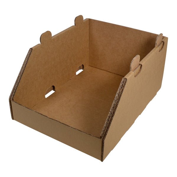 SUPER Strong 1EB Stackable Pick Bin Box & Part Box 29320 - Kraft Brown (MTO) - PackQueen