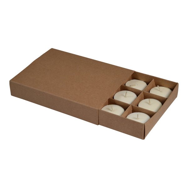 Tealight Candle Boxes for 12 Candles - Paperboard - PackQueen