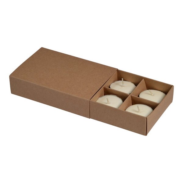 Tealight Candle Boxes for 6 Candles - Paperboard - PackQueen