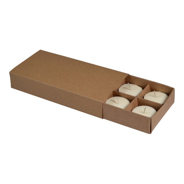 Tealight Candle Boxes for 8 Candles - Paperboard - PackQueen