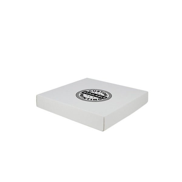 Two Piece 300mm Square Cardboard Gift Box - 50mm High - PackQueen